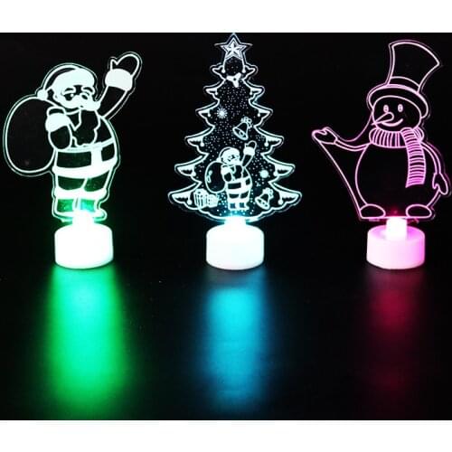 Christmas baby gift LED Decoration lights Christmas Decoration Prop Creative Holiday Bar Party Light LED Christmas gift Prop