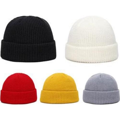 2020 NEW Winter Hat Men Women Knit Cuff Beanie Fashion Warm Cap Unisex Elasticity Hats For Christmas Halloween Thanksgiving Gift