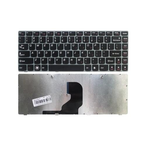 Brand New laptop keyboard For Lenovo Ideapad Z450 Z460 Z460A Z460G Service US version BLACK
