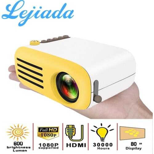 LEJIADA YG200 LED Projetor 800 lumens 480*272 Pixels HDMI USB Mini Projetor Home Movie Multi-Media Player