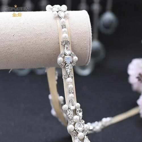 TOPQUEEN S488 Wedding Belt Silver Shiny Belt Thin Bridal Belts with Rhinestones Diamond Belt Evening Gown Bridesmaids Belts