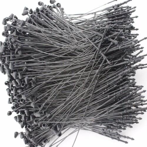 3''garment hang tag string 5000pcs/lot black hang tag cord for garment hang tag price label tag