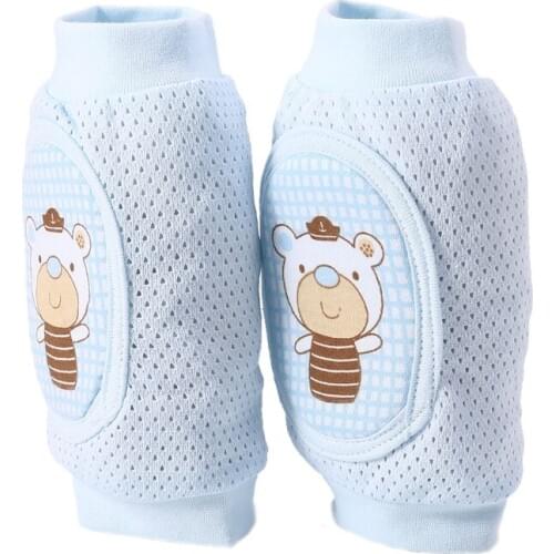 Toddler Safety Knee Pad Baby Animal Mesh Sock Elbow Pad Kid Baby Crawl Kneecap