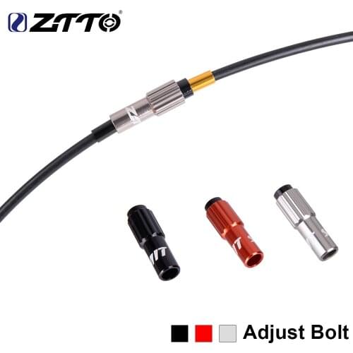 ZTTO MTB Bike Cable Gear Shift Connector Road BikeShifter Cable Line Parts Regulator Adjust Housing Caps Micro Adjustable Screws