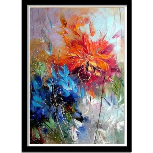 5D Diamond Embroidery Watercolor Flowers Diy Diamond Painting Full Drill Round Square Mosaic Rhinestone Cross Stitch kit Decor