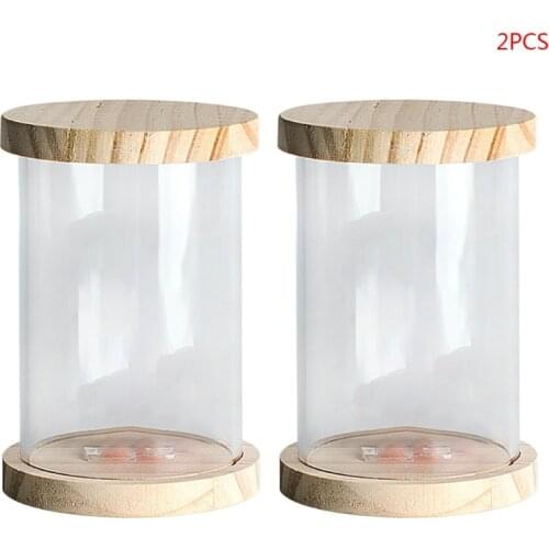 Acrylic Display Show Case Clear Box Collectibles Dustproof Waterproof Storage Holder Container for Figure Doll Toys