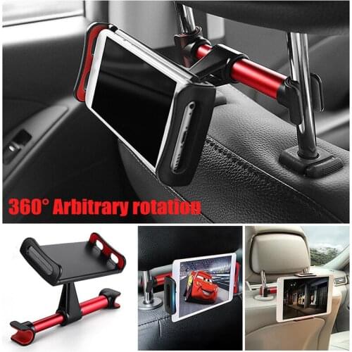 Car Headrest Mobile Phone Tablet Holder Back Seat Stand Suitable for SmartPhone Tablet PC Stands Car Back Seat Headrest Holder
