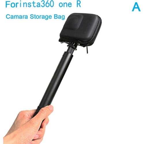 Insta360 ONE R Panoramic Edition Carrying Case Insta 360 mod wide angle Camera Mini Portable Storage Bag Accessory PU Box