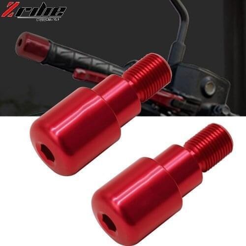 CNC Aluminum 22MM Handlebar Grips Handle Bar Cap Ends Plugs For Yamaha MT-125 MT-07 FZ07 MT09 MT-10 FZ10 XJ6 2018 2017 2016 2015