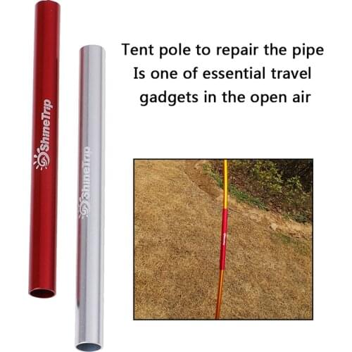 Hot Tent Pole Repair Tube Single Rod Mending Pipe Emergency For Camping Awning Kit