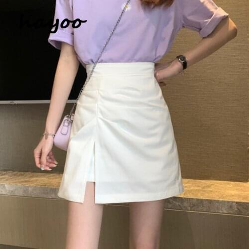 Hayoo High Waist Skirts For Women