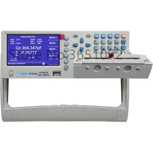 CKT8200 ESR Meter Resistance Meter Test Frequency Range 12Hz~200KHz