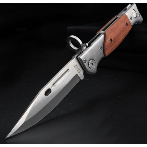 Pocket Knife Auxiliary Knife Out Tactical Folding Blade Knife Survival Rescue EDC Outdoor Camp Hunting Airdrop Tool