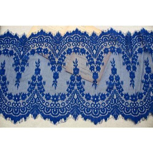 Width 33cm wide eyelash lace dress skirt long stitching wedding veil clothing accessories