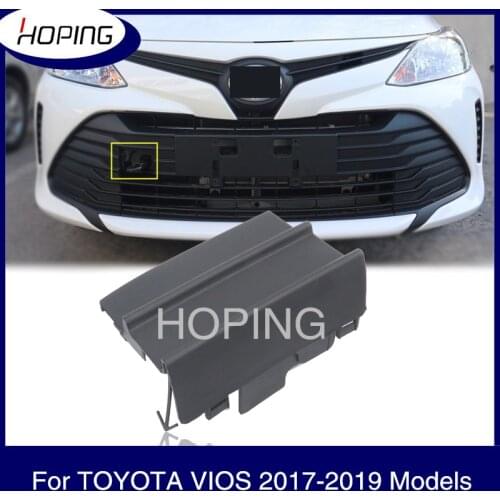 Hoping For VIOS Front Bumper Towing Hook Cover For TOYOTA VIOS 2017 2018 2019 Towing Hook Cap Base Color