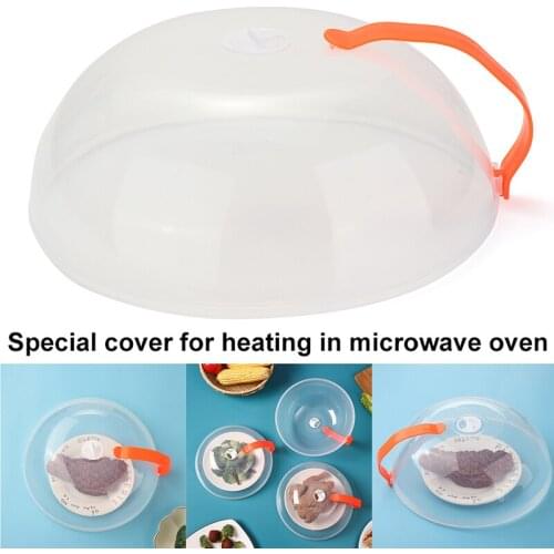 Microwave Food Cover Kitchen Microwave Food Plate Dish Cover Cooking Anti-splash Transparent Cap Special Cover For Microwave