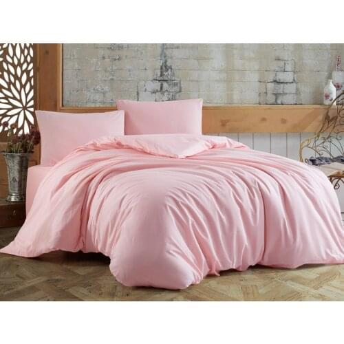 Land Of dowry Almond Single Double Quilt Cover Set Pink