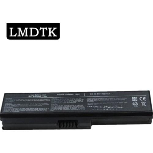 LMDTK New 6 Cells Laptop Battery For Toshiba Satellite L700 L730 L750 C600D A600 A655 Series PA3817U-1BAS 1BRS
