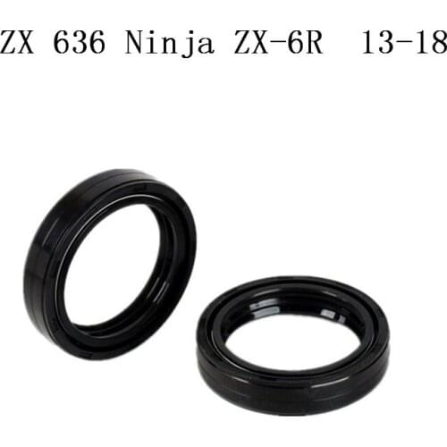 Motorcycle Brand new Part Front Fork Oil Seal Fit For Kawasaki ZX 636 Ninja ZX-6R 2013-2018