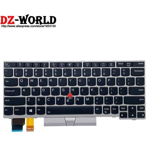 New Original US English Backlit Keyboard for Lenovo Thinkpad L13 Gen2 L13 Yoga Gen 2 Laptop Teclado 5N20V43616 5N20V43472