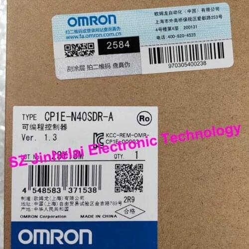 New and original CP1E-N40SDR-A OMRON PLC