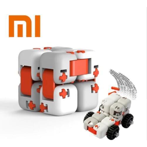 Original XiaoMi Mitu Finger Bricks Mi building Blocks Finger Spinner Gift For Kids Safety Portable Builder Smart Mini Toys