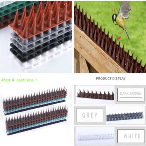 Plastic Pigeon Spike for Get Rid Bird and Pigeon Spikes Anti Cat Anti of Pigeons and Scare Birds Pest Control 1pcs