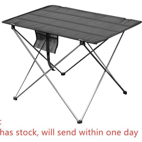 Portable Foldable Table Camping Outdoor Furniture Computer Bed Tables Picnic Aluminium Alloy Ultra Light Folding Desk Furniture