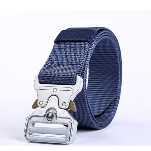 Snack Waist Belt Tactical Nylon Army Military Combat Belts Knock Off Emergency Survival Waist Straps Heavy Duty Belt Hunting