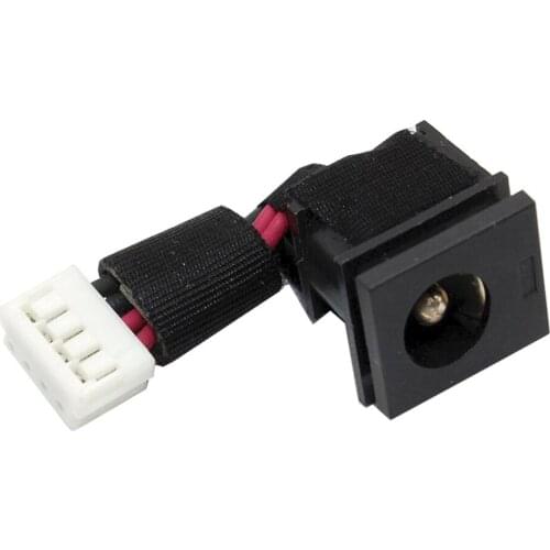 DC Power Jack Connector For Toshiba Portege A600 A605 R500 R600 PPA60U PPR50U PPR60U PPR61U PPR65U P000488240 Socket Plug Cable