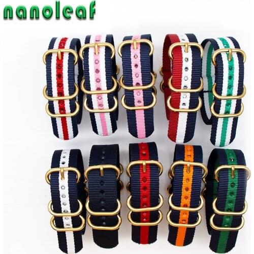 Watch Strap Fiber Watchband For Nato 18mm 20mm 22mm Nylon Watch Bracelet High Quality Strap Band Man Accessories