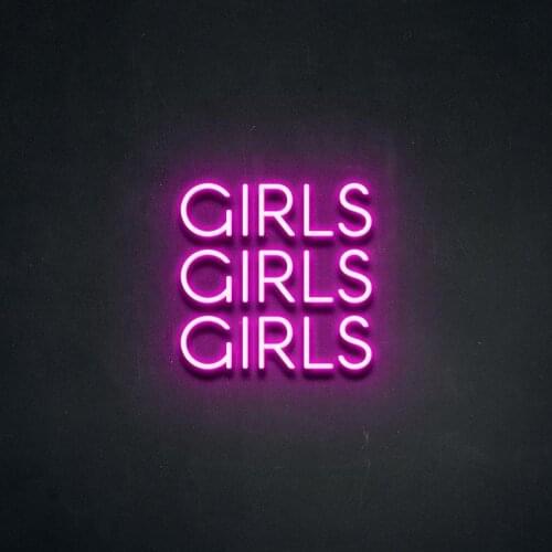 Custom 12V Led Neon Signs Light for Girls Acrylic Home Room Wall Decoration Ins Party Wedding Signs