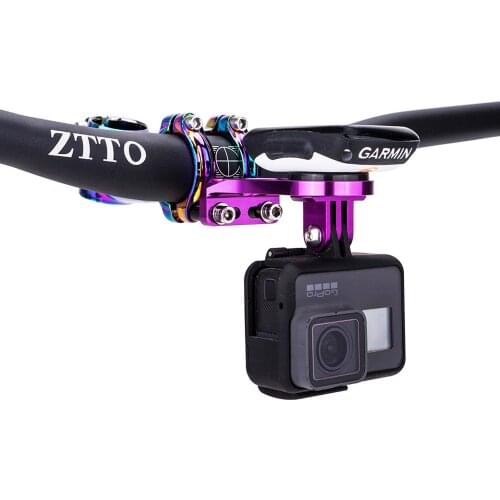 Bicycle Stopwatch Holder Bike Computer Extension Bracket MTB Bike Speedometer Stem Mount Holder For Garmin Bryton Cateye cycling