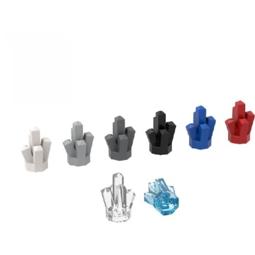 10 PCS 30385 Bricks Crystal Stone DIY Educational Tech Construction Parts Toys for Child Compatible With Brand