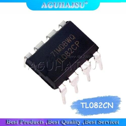 10PCS TL082CN DIP8 TL082 DIP TL082CP new original