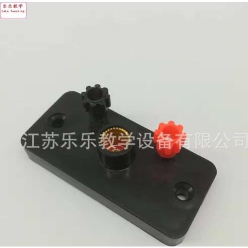 10pcs/pack Small Bulb Socket Physics Experiments Small Lamp Holder Single Knife Switch Electrical Science Teaching Aids Props