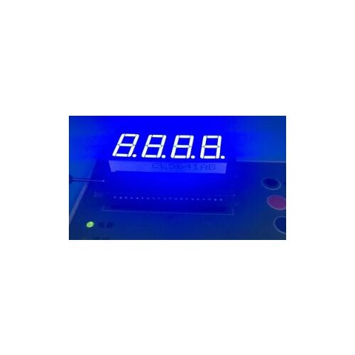 10PCS x 0.56 inches Blue Common Cathode/Anode 4 Digital Tube LED Display Module