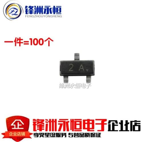 100PCS MMBT3906 2A 3906 MMBT3906LT1G 2N3906 200mA 40V SOT-23 PNP SMD Triod Transistor new and Original