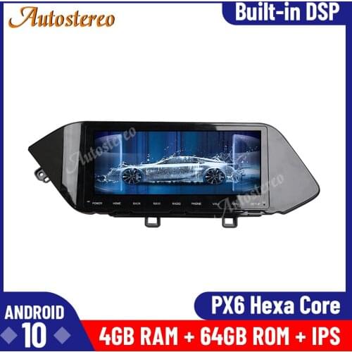 128G 4G Carplay Android 10.0 Car Multimedia Player For Hyundai Sonata 2019 2020 GPS Navi Auto Audio Radio Music Stereo Head Unit