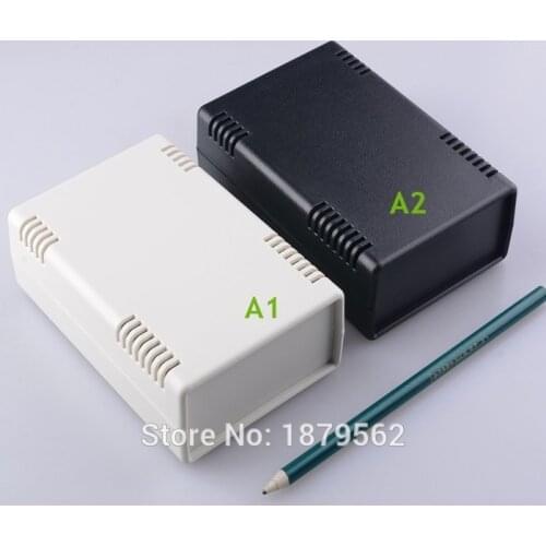 [2 colors] 1 piece 135*90*45mm project box plastic desk-top electronic enclosure distribution box waterproof IP54 housing case