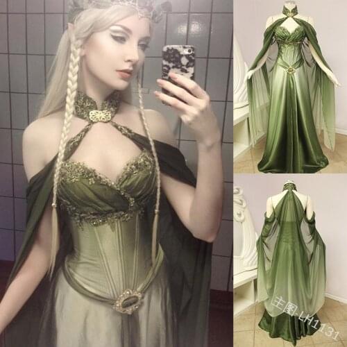 2020 medieval dress womens screen dress performance dress lh1131