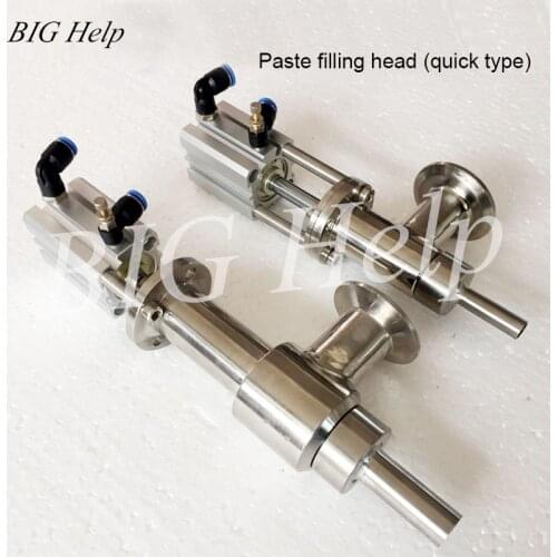 304 Stainless Steel Paste Liquid Filling Head Filling Machine Accessories Anti-drip Filling Head Discharge Valve