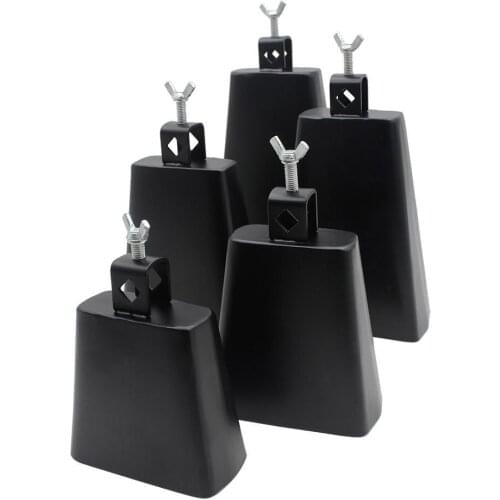 4/5/6/7/8 Inch Fleet Jazz Drum Cowbell Metal Steel Cattlebell Cowbell Personalized Cow Bell Drums Percussion Instruments
