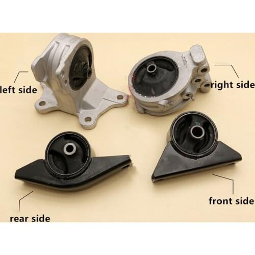 4pcs/set Engine foot rubber pier for Chery Eastar v5 support front /rear/left/right rubber mounting bracket suspension cushion