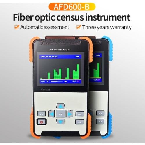 AFD600-A/B TriBrer Optical Fiber Census Measuring Distance 40km TO 90km Language Optional Optical cable survey instrument