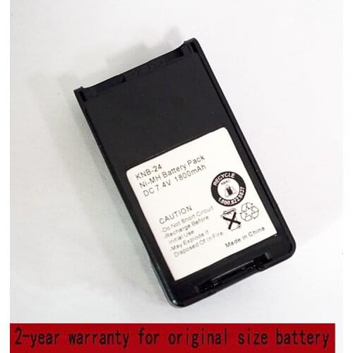 7.4V 1800mAh KNB-24 KNB-35 KNB-56 KNB-57 Walkie talkie Battery For Kenwood TK-2140 TK-3140 TK-2160 TK-3168 TK-2170