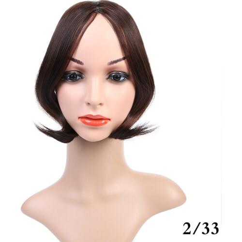 Allaosify Long Clip In on Front Hair Bang Fringe Hair Extension Synthetic Bangs Hair Pieces Clip In Hair Extensions Fake Bangs