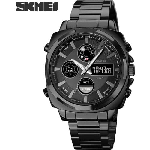 SKMEI Sport Military Watch Men Watches Brand Male Watch For Men Clock Dual Display Wristwatch Army Outdoor Waterproof Relogio