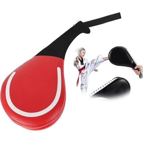 Kickboxing Foot Target Taekwondo Boxing Sanda Speed Training Handheld Kick Target Muay Thai Punching Bag Gym Martial Equipment