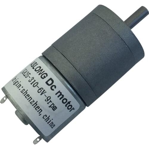 JGA25-310 Miniature DC Gear Motors Geared Motors 6V 12V 7RPM-1818RPM